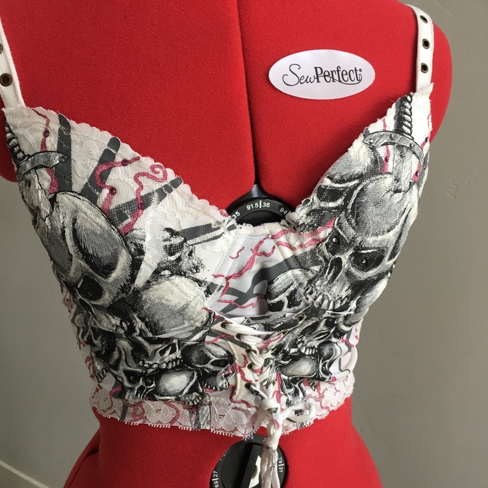 Skull Crop Top